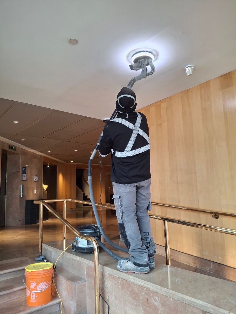 Hotel Lobby Ceiling Restoration