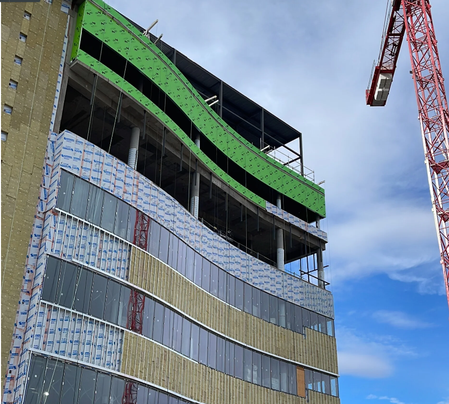 High-Rise Curved Facade — Envelope Package