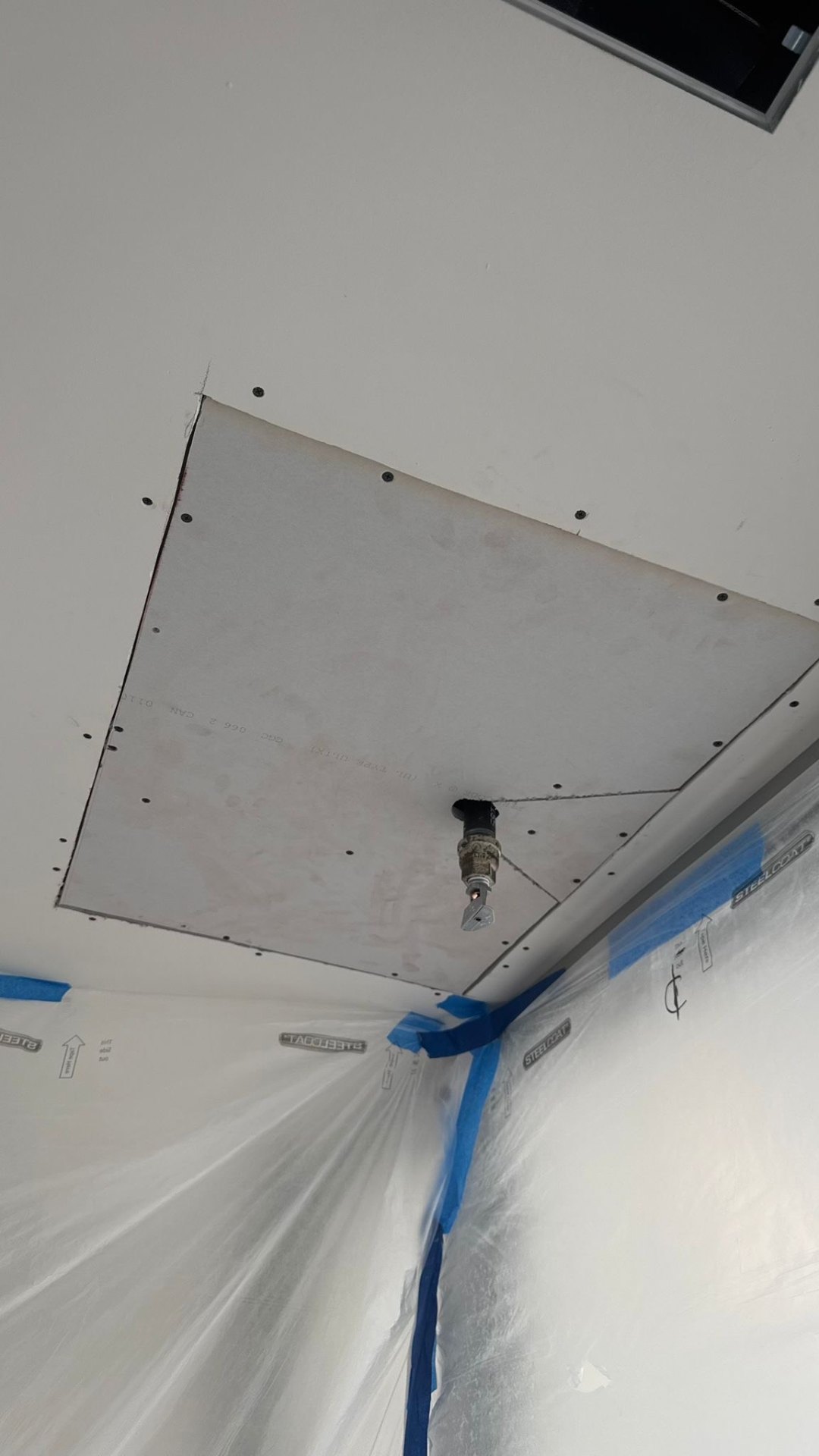 Precision Ceiling Patch & Sprinkler Detail